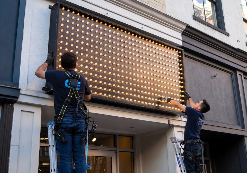 How Proper Sign Installation Impacts Your Business Visibility in Arlington, VA
